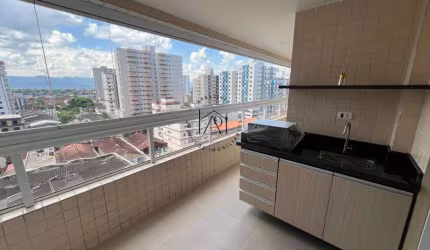 Apartamento para Venda em Praia Grande, Aviacao, 2 dormitórios, 2 suítes, 3 banheiros, 2 vagas