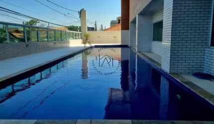 Apartamento para Locação em Praia Grande, Guilhermina, 3 dormitórios, 1 suíte, 2 banheiros, 2 vagas