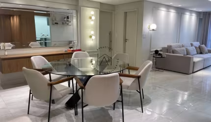 Apartamento para Locação em Praia Grande, Tupi, 3 dormitórios, 3 suítes, 4 banheiros, 2 vagas