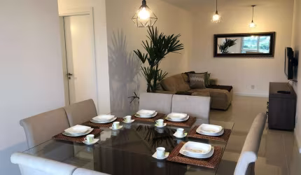 Apt Alto Padrão na Av Pequeno Príncipe - 3 Dormitórios - Mobiliado - Campeche