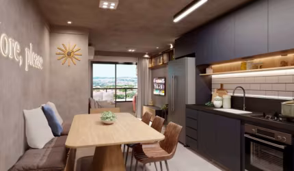 Apartamento no Ribeirania Garden Smart Home