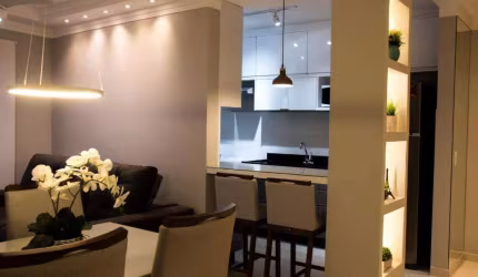Apartamento terreo com quintal no Parque dos Lagos