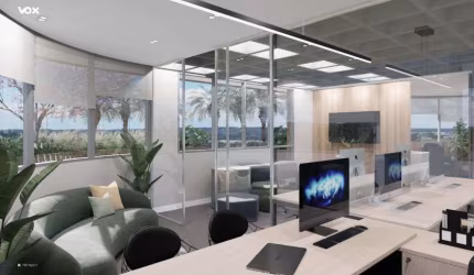 Sala comercial de 200 m2 em Lancamento no Ed VOX