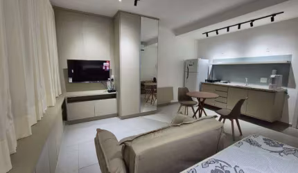 Apto mobiliado no Cond Blend Coliving