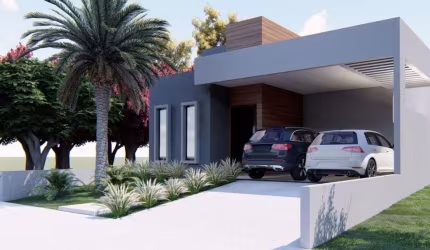 Casa na planta cond fechado