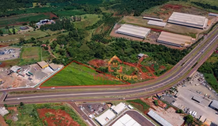 Terreno à Venda no Industrial 4 com Zoneamento ZI-3 e 26.467,99  m², Próximo à BR-445 e Indústrias Locais - Londrina/PR