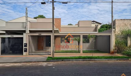 Casa com 83 m² Nunca Habitada á Venda com 3 dormitórios, por R$ 400.000 - Jardim Guararapes - Londrina/PR