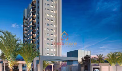 Apartamento com 2 dormitórios à venda, 56 m² por R$ 365.000 - Edificio Le Chalet- Parque Jamaica - Londrina/PR