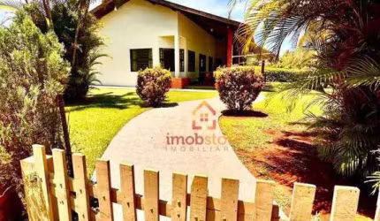 Linda chácara, casa construída com 2 dormitórios à venda  na desejada Ilha do Sol por R$ 1.000.000  - Primeiro de Maio/PR