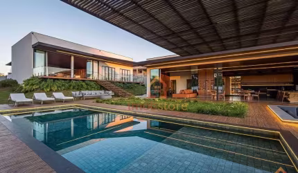 Casa com 4 suítes à venda, com 609 m² no Condomínio Estância Santa Paula por R$ 5.500.000 - Cambé/PR