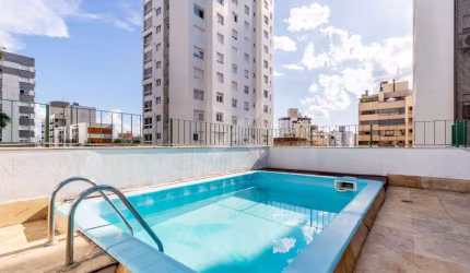 Cobertura com 3 quartos à venda na Avenida Palmeira, 272, Petrópolis, Porto Alegre por R$ 1.190.000