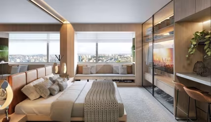 Loft com 1 quarto à venda na Avenida Carlos Gomes, 1130, Três Figueiras, Porto Alegre por R$ 549.000