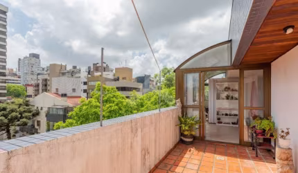 Cobertura com 2 quartos à venda na Avenida Palmeira, 540, Petrópolis, Porto Alegre por R$ 900.000