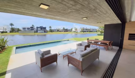 Casa em condomínio fechado com 5 quartos à venda na Rua Rio Jacuí, 1331, Centro, Xangri-Lá por R$ 5.900.000