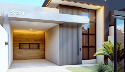 Casa com 3 quartos, 123 m², à venda por R$ 899.000 São Pedro - São José dos Pinhais/PR