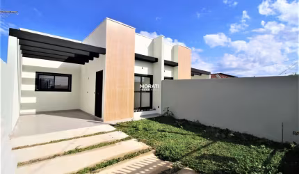 Casa com Fachada Moderna no Bairro Ouro Fino