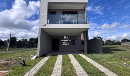 Sobrado com Suíte e Demi-Suíte - Costeira - São José dos Pinhais/PR