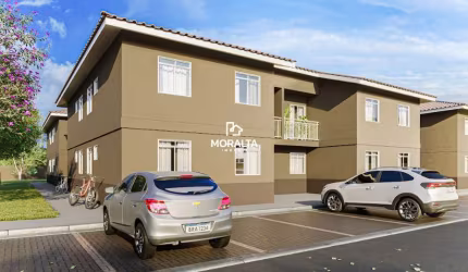Apartamento com 2 dormitórios à Venda - Campo Largo da Roseira - São José dos Pinhais/PR