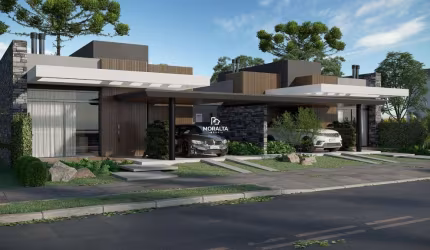 CASA TERREA EM CONDOMINIO DE ALTO PADRÃO - SÃO JOSÉ DOS PINHAIS