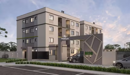 Apartamento 02 Quartos com Sacada e Churrasqueira Vargem Grande Pinhais