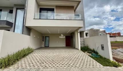 Sobrado Alto Padrão com 04 Quartos no Residencial Life Garden em São Jose dos Pinhais