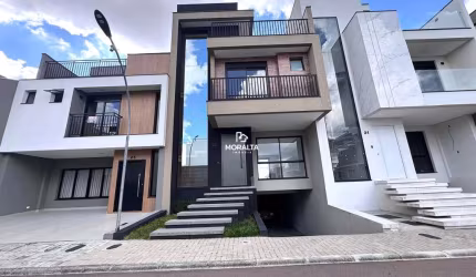 Sobrado Com 03 Suites Em Condominio Fechado No Pinheirinho