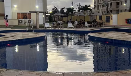 Apartamento à venda no San Gabriel Messejana – 03 quartos, 73m², 2 vagas cobertas, mobiliado – R$ 470 mil