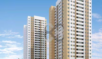 Apartamento com 3 dormitórios para alugar, 69 m² por R$ 2.500/mês - Residencial José Lázaro Gouvea - Londrina/PR