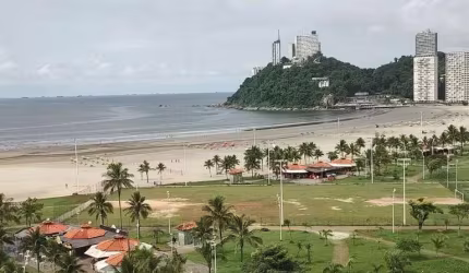 Apartamento de frente para o mar em São Vicente !
