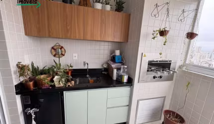 4th Creek Residence - Apartamento à venda no Boqueirão em Santos com 3 quartos à venda,  em prédio com lazer.