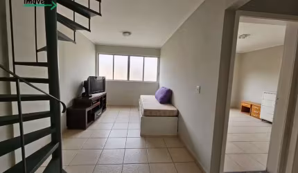 APARTAMENTO DUPLEX - MOBILIADO - DOIS DORMITÓRIOS -  VENDA - JOSÉ MENINO - SANTOS/SP
