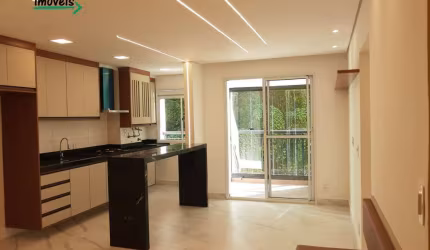 Apartamento com 2 dormitórios sedo 1 suíte, 1 vaga, lazer, Marapé - Santos/SP