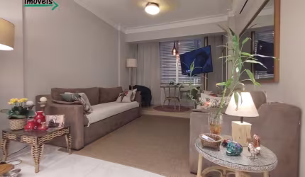 Edifício Capri - Apartamento com 65m²,1 dormitório com vista para o mar!