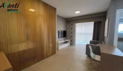 Maralta - Apartamento tipo studio mobiliado para alugar, em prédio com lazer, na Ponta da Praia em Santos.