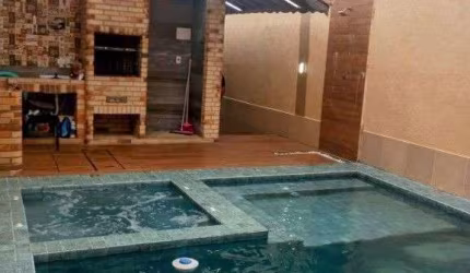 Casa Térrea em Nova Mirim, Praia Grande/SP