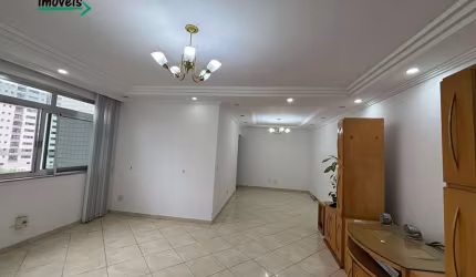 Ed. Monte Caburaí - Apartamento com 3 quartos para alugar, 1 quadra da praia do Gonzaga, em Santos