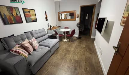 Edifício Bruxelas - Apartamento Locação Mobiliado 1 quarto - Gonzaga - Santos - SP