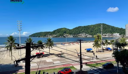 Ed. Jamaica - Apartamento Duplex, 2 suítes com vista mar, no Gonzaguinha - São Vicente/SP