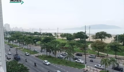 Apartamento 119m², 2 quartos, com vista mar no José Menino – Santos