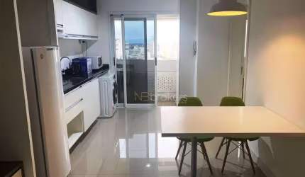 Apartamento com 1 dormitório para alugar, 38 m² por R$ 3.350,00/mês - Centro Cívico - Curitiba/PR