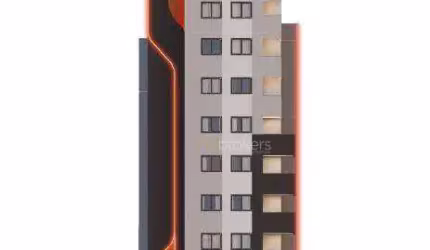 Apartamento Garden com 1 dormitório à venda, 28 m² por R$ 413.692,00 - Centro - Curitiba/PR