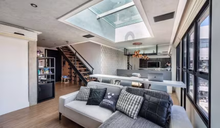 Cobertura de luxo na Vila Suzana, São Paulo-SP: 1 quarto, 1 suíte, 2 salas, 3 banheiros, 3 vagas de garagem, 140m² de área.