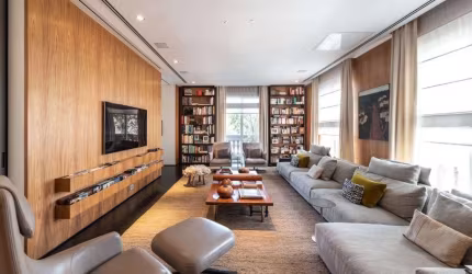 Luxuoso apartamento à venda em São Paulo-SP, Jardim Europa, 3 quartos, 3 suítes, 5 banheiros, 6 vagas, 456m².