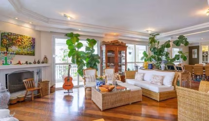 Imperdível: Apartamento de Luxo no Morumbi, São Paulo-SP! 4 quartos, 4 suítes, 3 salas, 6 banheiros, 5 vagas de garagem e 401m².