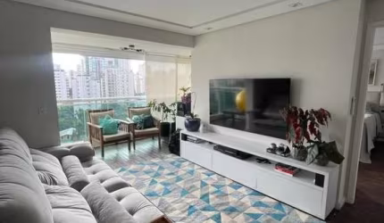 Apartamento com 2 quartos para venda 100% mobiliado no Campo Belo
