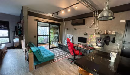 Apartamento à venda em Bethaville I, Barueri-SP: 1 quarto, 1 banheiro, 1 vaga e 49m² de conforto!
