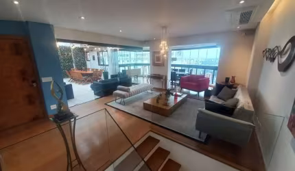Cobertura de luxo no Jardim Fonte do Morumbi, São Paulo-SP: 3 quartos, 3 suítes, 6 salas, 6 banheiros, 6 vagas, 340m².