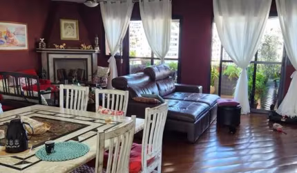 Apartamento à venda em Lar São Paulo: 3 quartos sendo 1 suíte, 4 banheiros, 3 vagas e 140m² de área.