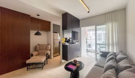 Apartamento à venda na Vila Andrade, São Paulo-SP: 1 quarto, 2 salas, 1 banheiro, 1 vaga de garagem!