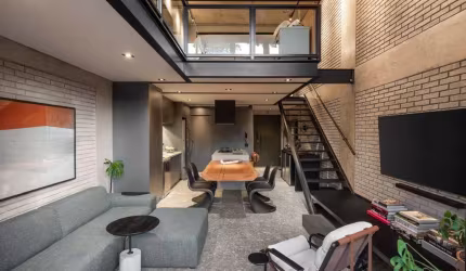Loft de luxo em Pinheiros: 1 quarto, 1 suíte, 1 banheiro, 2 vagas, 124m². Agende sua visita!